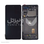 تاچ و ال سی دی با فریم اصلی شرکتی سامسونگ (Service Pack) مدل LCD Samsung S20 FE + F