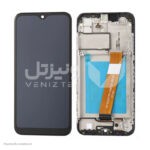 تاچ و ال سی دی با فریم اصلی شرکتی  سامسونگ (Service Pack) مدل LCD Samsung A01 + F