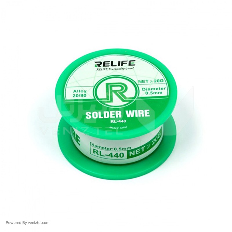 سیم لحیم 0.3 میلی متری برند RELiFE RL 440 خرید اینترنتی سیم لحیم Relife ونیزتل 1