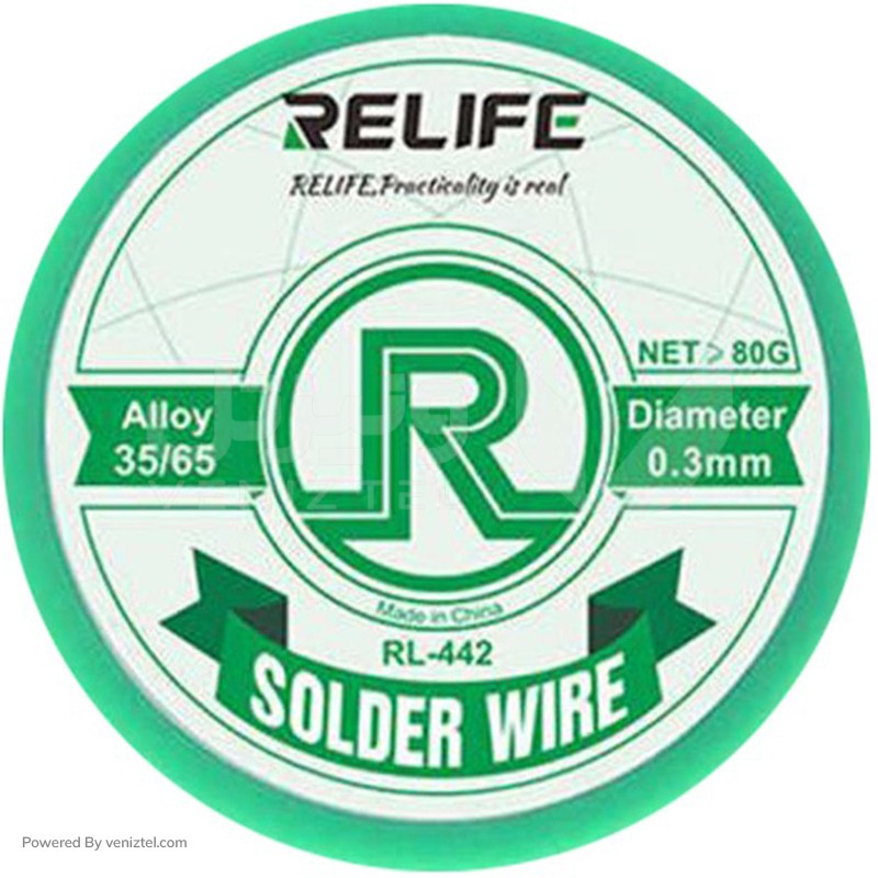 سیم لحیم ریلایف RELIFE RL 442 خرید اینترنتی سیم لحیم Relife ونیزتل 1