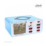 مولتی شارژر 8 پورت وایرلس دار فست ریلایف RELIFE RL-304S